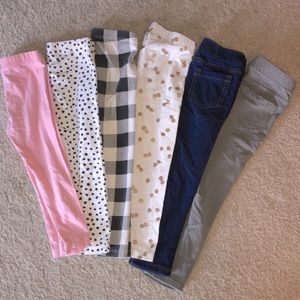 Girls 3T pants Bundle / Lot - 6 pairs